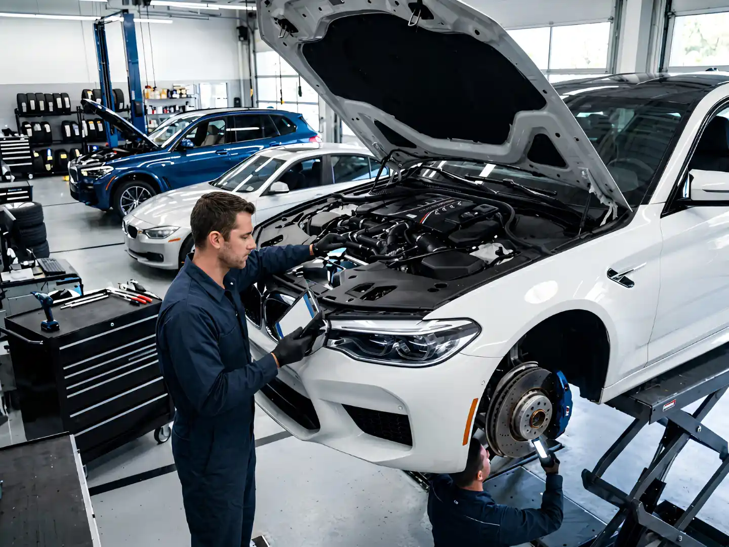 فحص BMW قبل الشراء في دبي