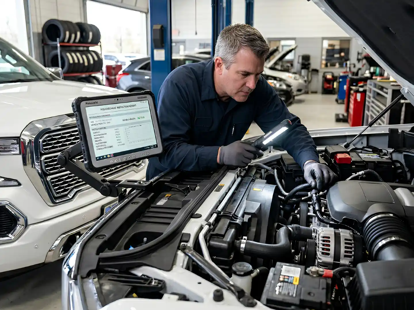 GMC pre-purchase inspection in Dubai