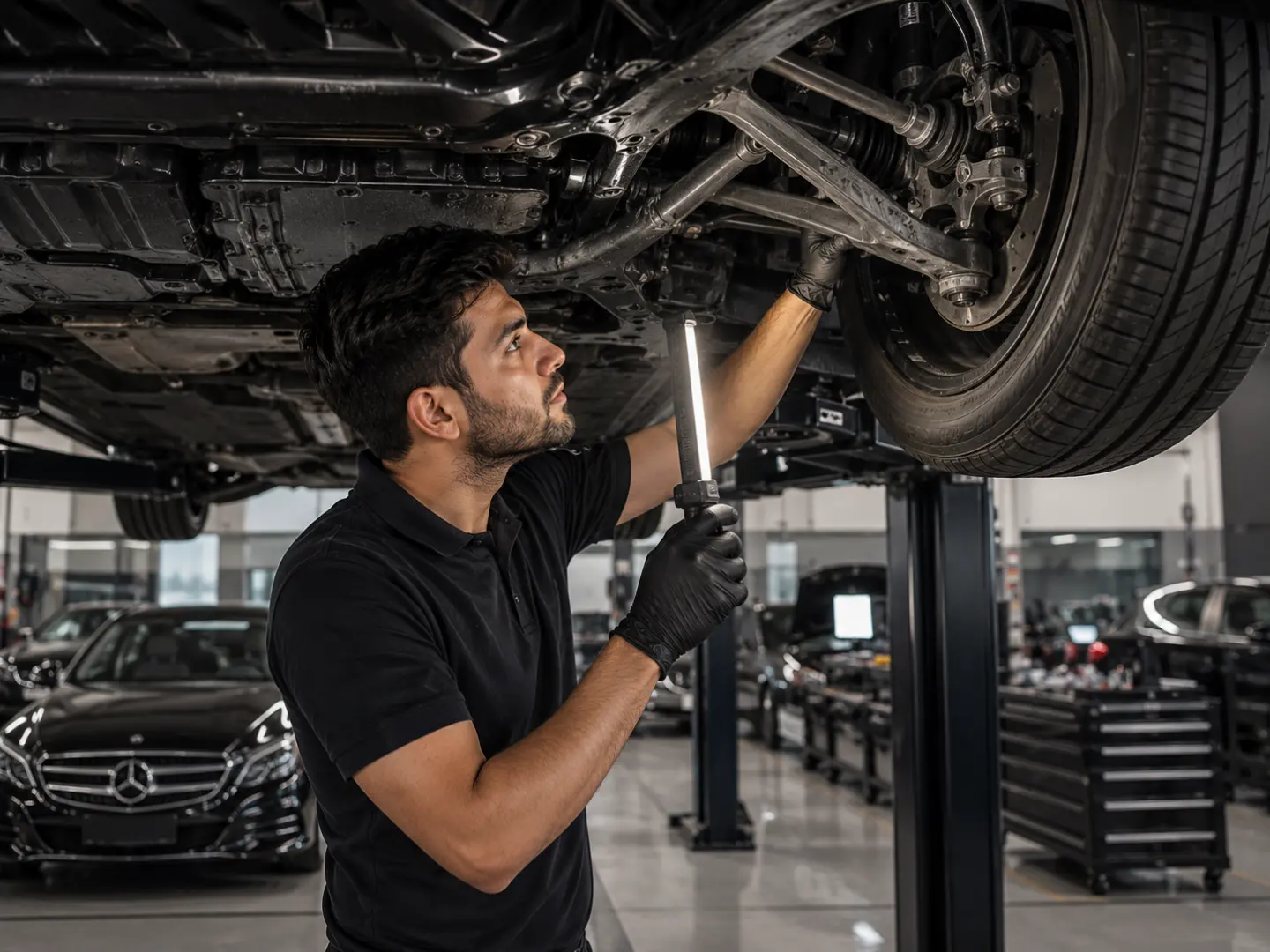 Mercedes pre-purchase inspection in Dubai